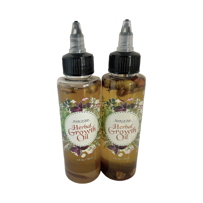 Two Herbal Growth Oils