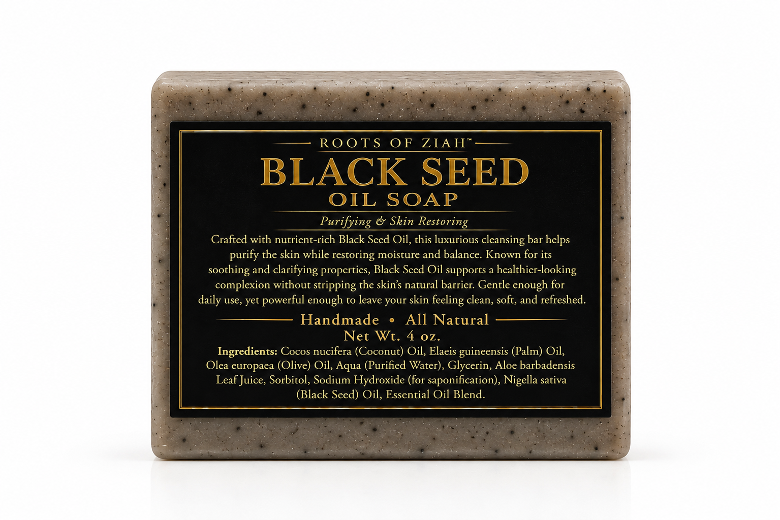 Black Seed Oil Soap (2 bars)