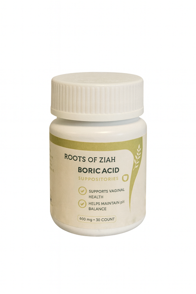 Boric Acid suppositories (do not consume)