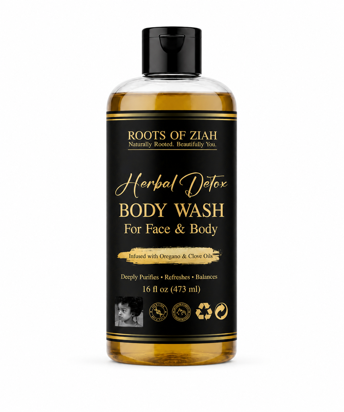 Herbal Detox face and body wash